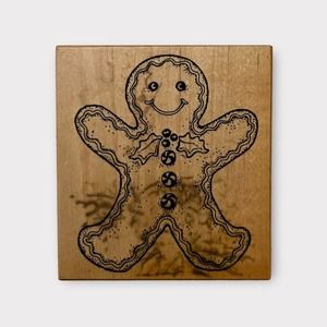 PSX Vintage Rare 1999 Gingerbread Man Cookie Holiday Santa Rosa, CA Stamp K-2748